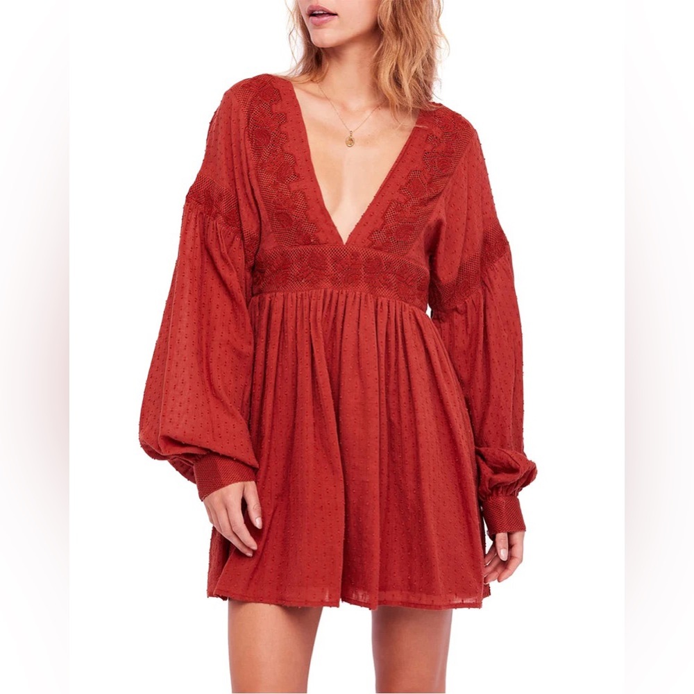 Free People Sugar Pie Mini Dress